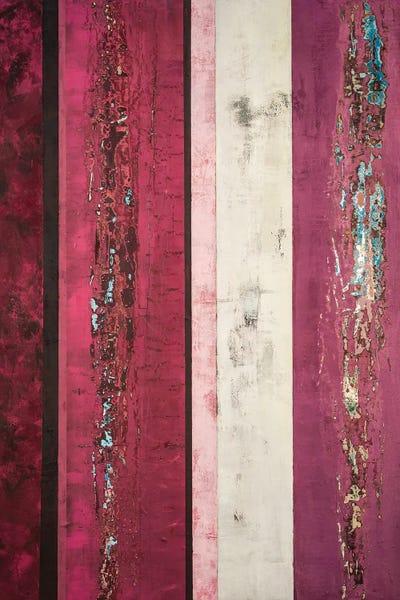 Roseraie by Brigitte Balbinot metal wall art