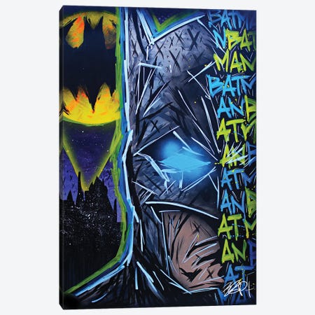 Calling The Bat Canvas Print #BGC18} by Brian Garcia Canvas Wall Art