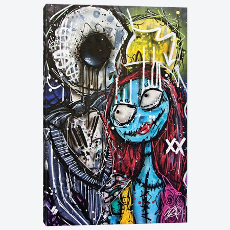 Jack Skellington & Oogie Boogie (Villains) - Canvas Artwork