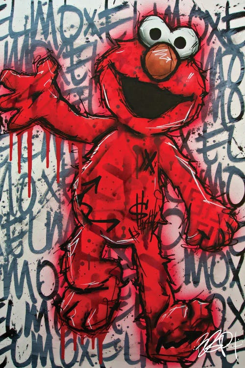 Elmo by Brian Garcia wall art