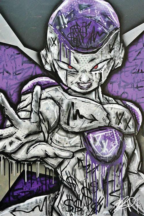 Frieza by Brian Garcia wall art