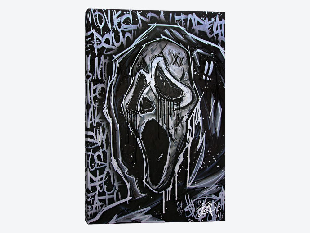 Ghostface by Brian Garcia 1-piece Canvas Artwork
