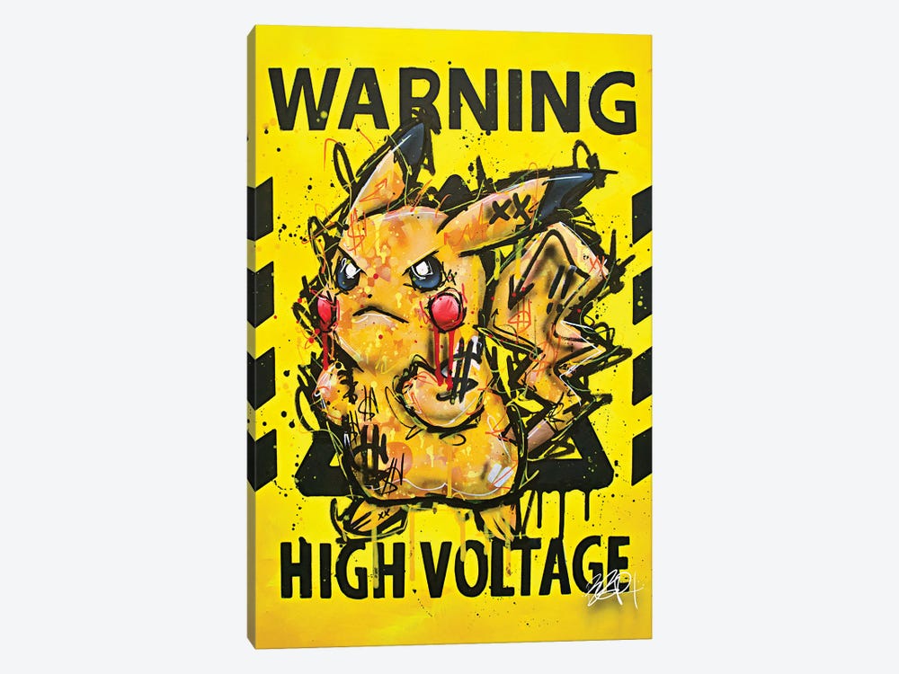 High Voltage by Brian Garcia 1-piece Canvas Artwork