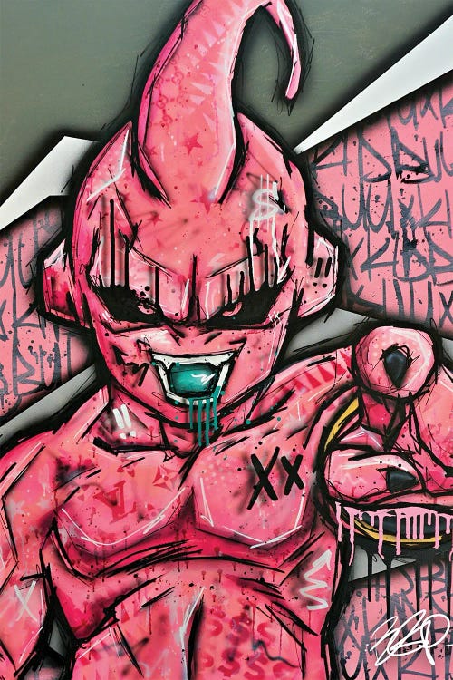 Majin Buu by Brian Garcia wall art