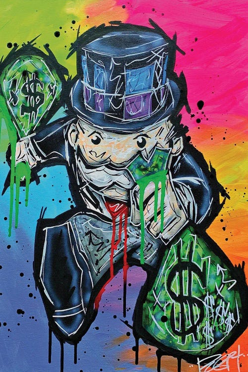 Money Bags by Brian Garcia wall art