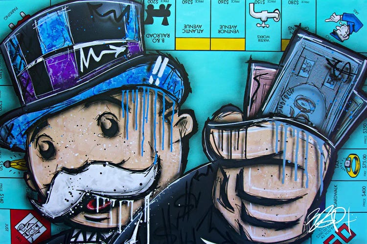 Money Game by Brian Garcia wall art