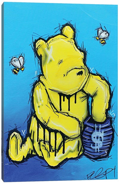 Oh Dear Canvas Art Print - Winnie the Pooh