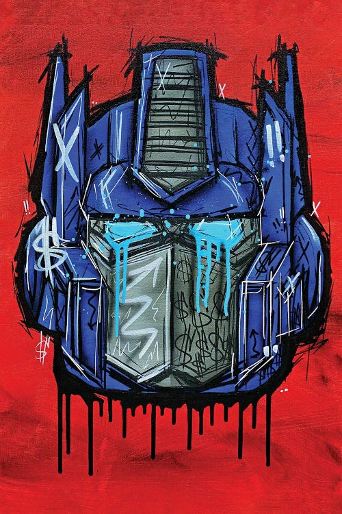 Optimus Prime by Brian Garcia wall art