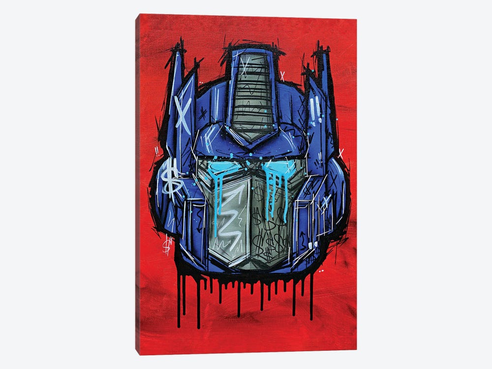 Optimus Prime by Brian Garcia 1-piece Canvas Print