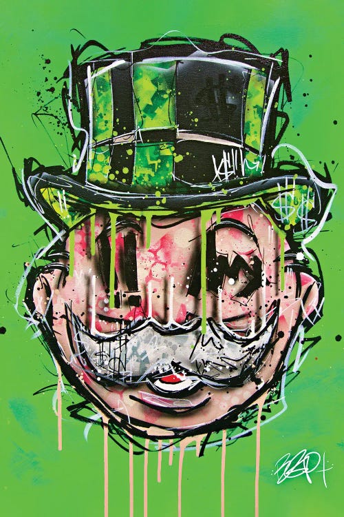 Rich Uncle Green by Brian Garcia wall art