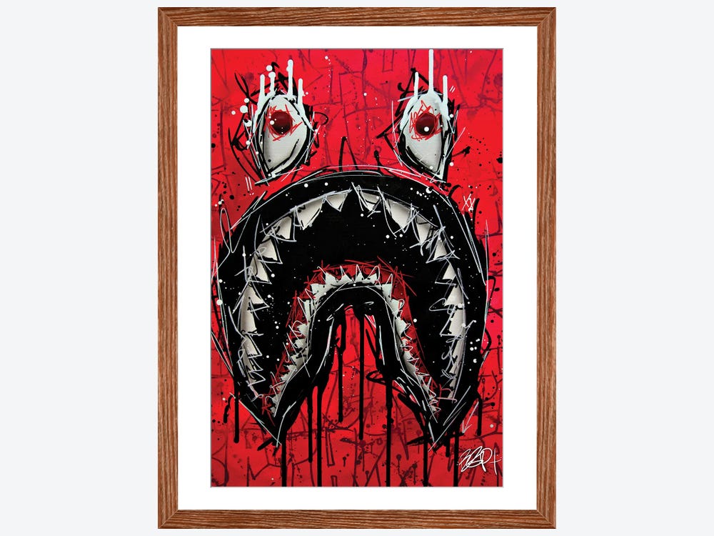 Bape Shark Art Prints for Sale