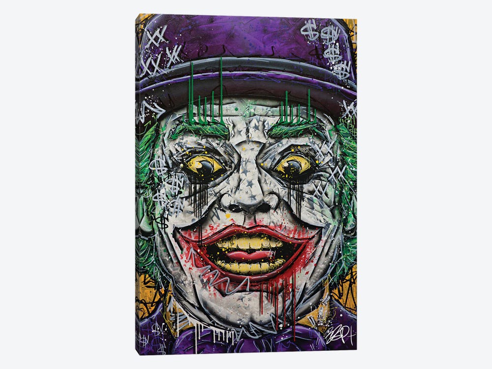 The Joker by Brian Garcia 1-piece Art Print