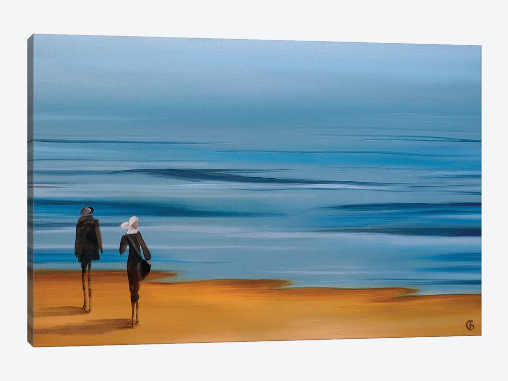 Couple By The Sea by Svetlana Bagdasaryan 1-piece Canvas Art Print