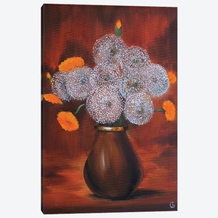 Dandelions Flowers Canvas Print #BGD23} by Svetlana Bagdasaryan Canvas Art