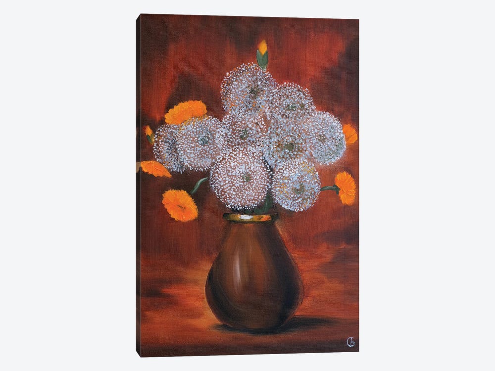 Dandelions Flowers by Svetlana Bagdasaryan 1-piece Canvas Artwork