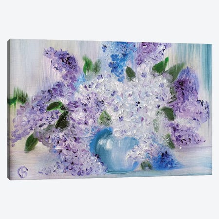 Lilac Canvas Print #BGD34} by Svetlana Bagdasaryan Canvas Wall Art