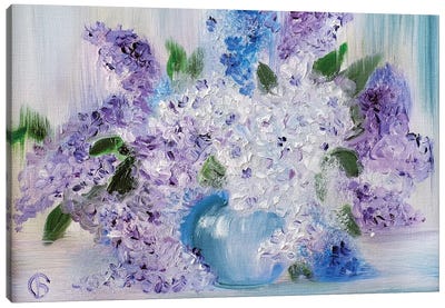 Lilac Canvas Art Print - Lilacs