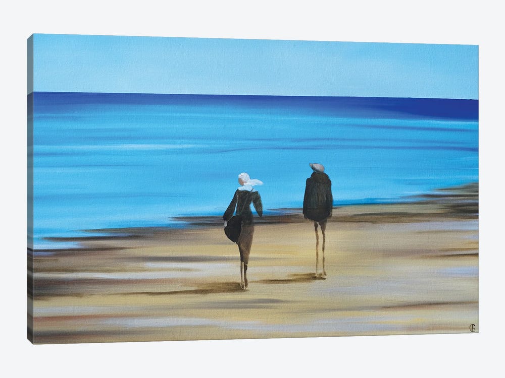 Beach by Svetlana Bagdasaryan 1-piece Canvas Wall Art