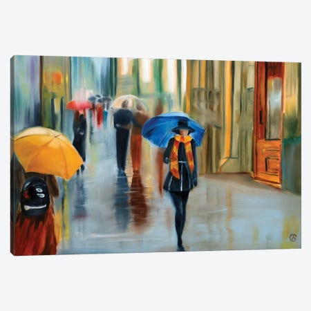 Rainy Day Canvas Print #BGD9} by Svetlana Bagdasaryan Canvas Print
