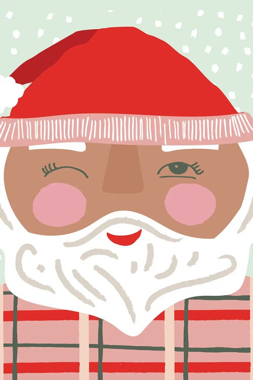 Santa by Jess Bruggink wall art