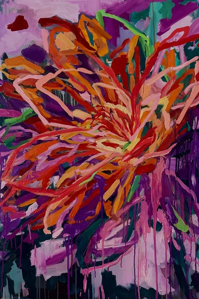 Falling Into You by Julia Borg canvas print