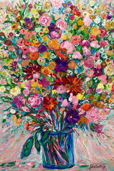 Fine Art Print: Flower Garden by Julia Borg