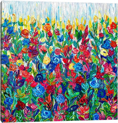 Garden Of Love Canvas Art Print - Julia Borg