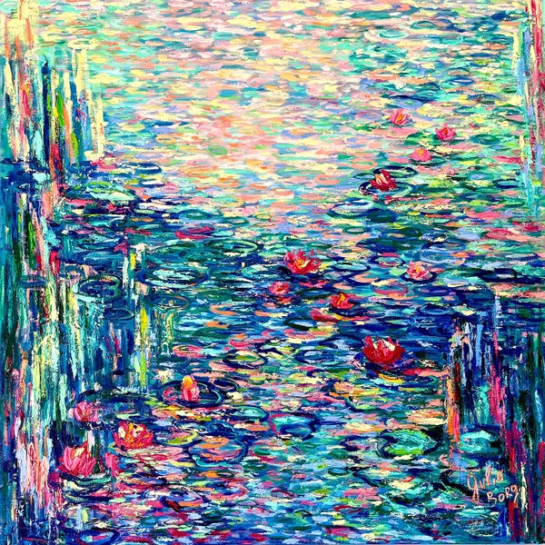 Water Lilies: Infinity by Julia Borg