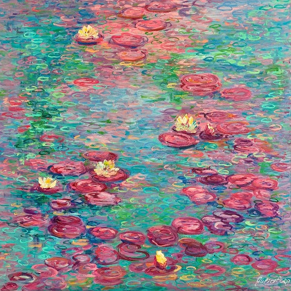 Water Lilies: Love by Julia Borg