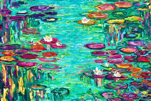 Water Lilies: Magic Lake by Julia Borg