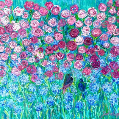 Morning Whispers by Julia Borg canvas print