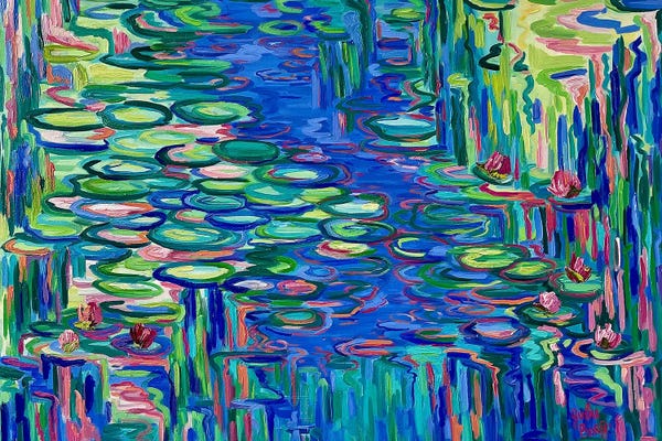 Lilies: Reflection Of Spring by Julia Borg