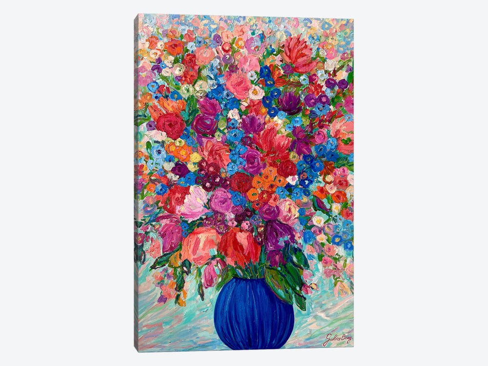 Summer Bouquet by Julia Borg 1-piece Canvas Wall Art