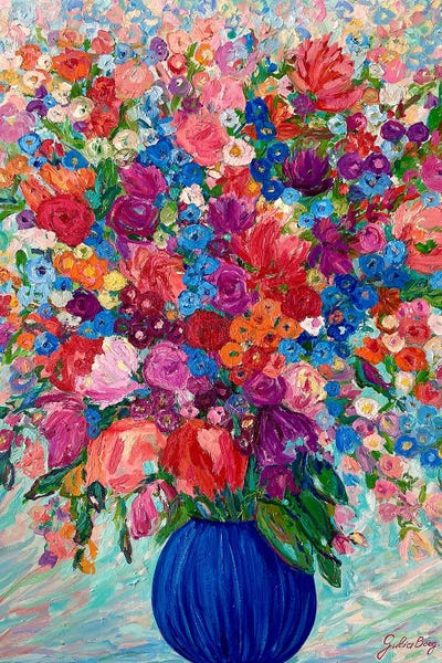 Fine Art Print: Summer Bouquet by Julia Borg