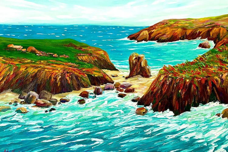 Summer Waves by Julia Borg wall art