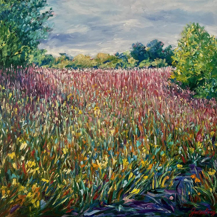 Wild Blooms by Julia Borg wall art