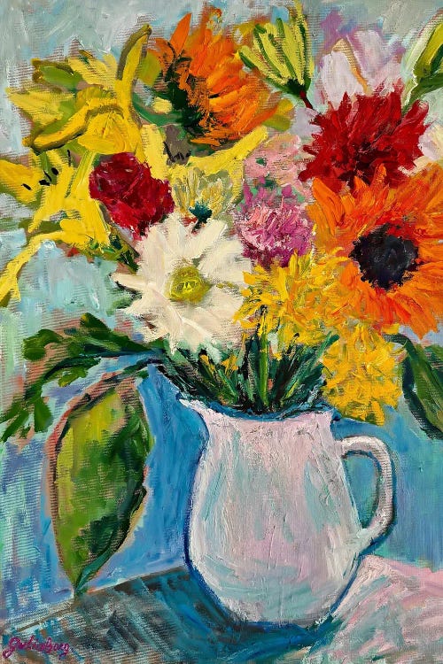 Summer Vibe by Julia Borg canvas print