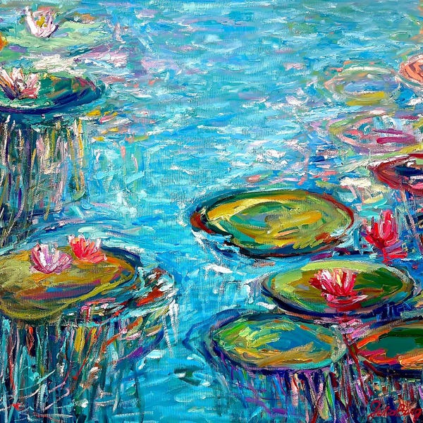 Water Lilies: Dancing Reflections - Body And Soul by Julia Borg