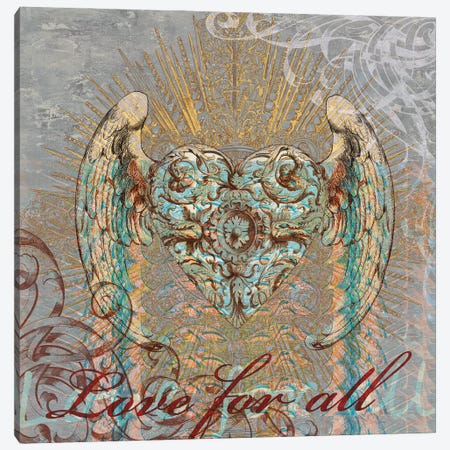 Love for All Canvas Print #BGL6} by Brandon Glover Canvas Artwork