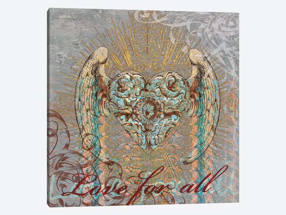 Love for All by Brandon Glover 1-piece Canvas Wall Art
