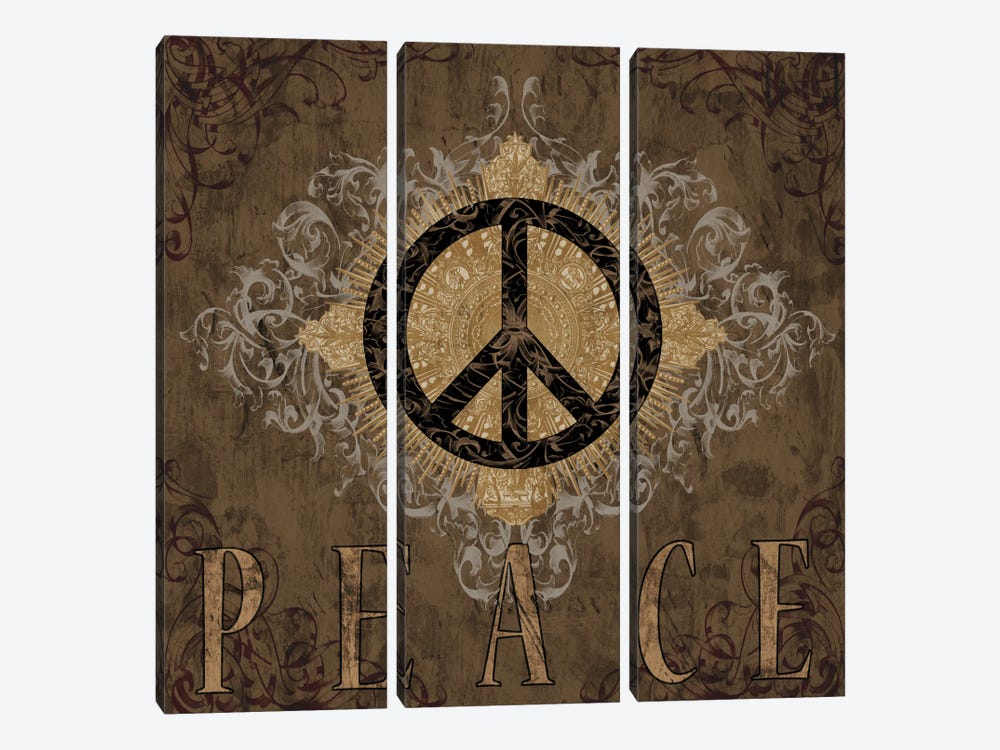 Peace by Brandon Glover 3-piece Canvas Print