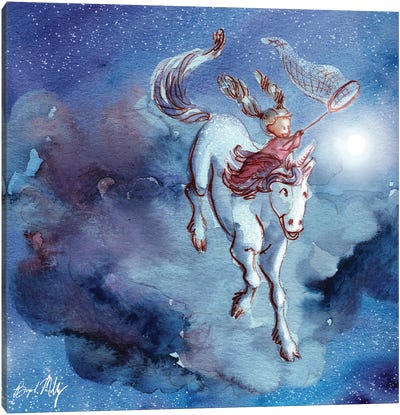 Catching Stars Canvas Art Print - Brigid Malloy
