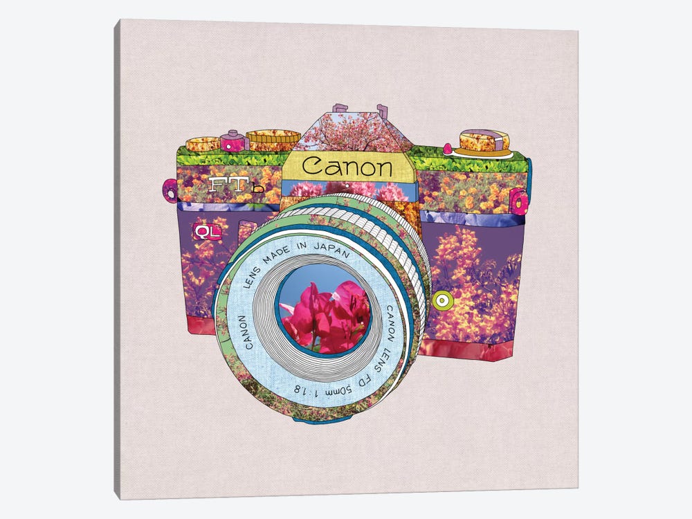 Floral Canon by Bianca Green 1-piece Canvas Print