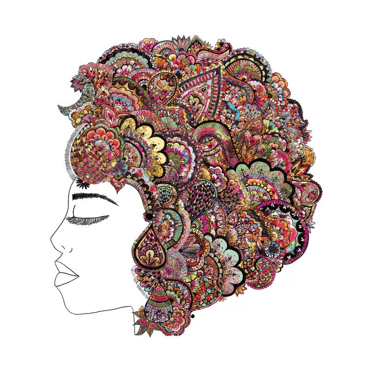 Her Hair (Les Fleur) by Bianca Green wall art