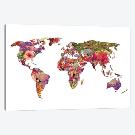 It's Your World Canvas Print #BGR17} by Bianca Green Canvas Wall Art