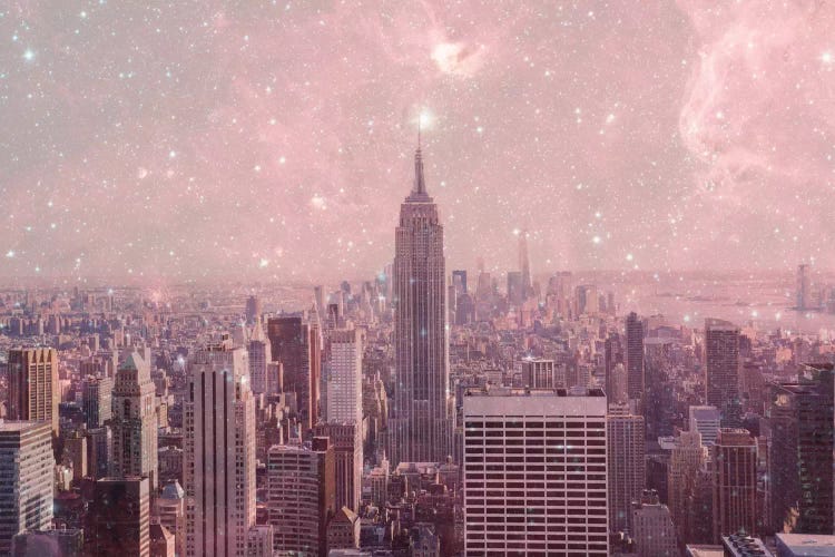 Stardust Covering New York by Bianca Green wall art