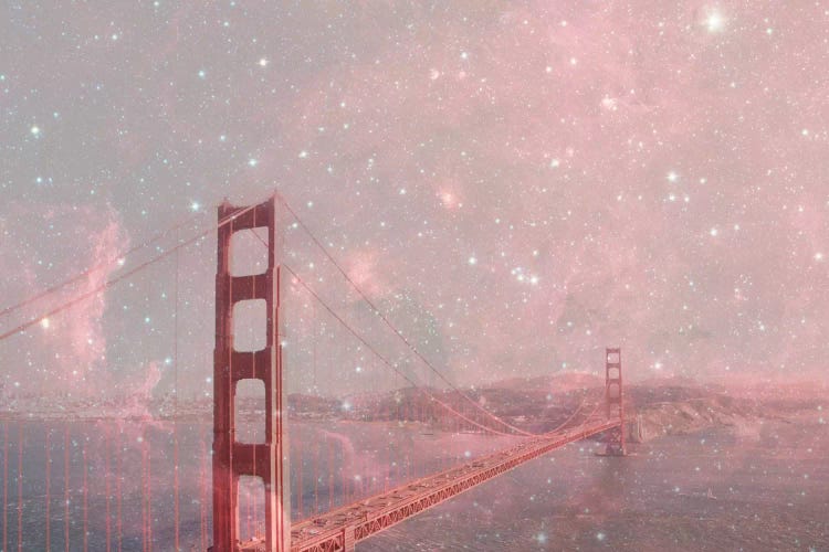 Stardust Covering San Francisco by Bianca Green wall art
