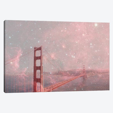 Stardust Covering San Francisco Canvas Print #BGR24} by Bianca Green Canvas Art Print