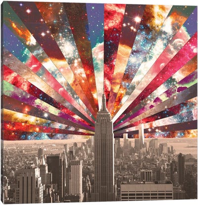 Superstar New York Canvas Art Print - Manhattan Art