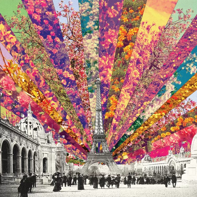 Vintage Paris by Bianca Green wall art